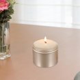 thumbnail image 3 of 6pcs Velas vacías latas de bricolaje de crema facial tarros de aluminio contenedores de velas, 3 of 5