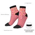 thumbnail image 6 of Pofeuu Chocolate with Flowing Cream Print 30cm Socks, Adult Running Hiking Socks for Youth and Adult, 6 of 7