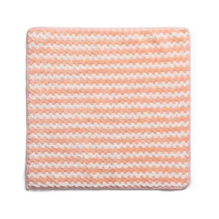 

WQJNWEQ Valentines Day Decorations Thickened Wave Dishwashing Cloth Dishcloth Household Cleaning Kitchen Degreasing Household Lazy Man s Dishcloth Water Absorption
