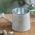 thumbnail image 4 of Metal Flower Vase Farmhouse French Buckets with Handle Milk Can Vase, 4 of 4