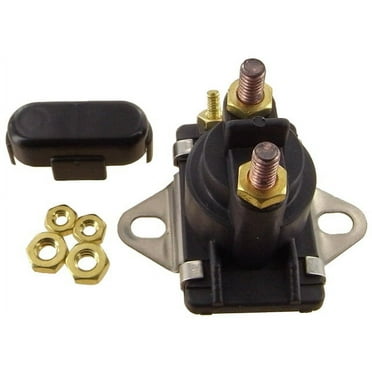 Starter Solenoid Compatible with Mercury Mariner Mercruiser 89-846070, 89-94318, 89-96158