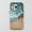 Color 02, variant on Tropical Beach For All iPhone Series Protective Phone Case Coastal Landscape Blue Tan