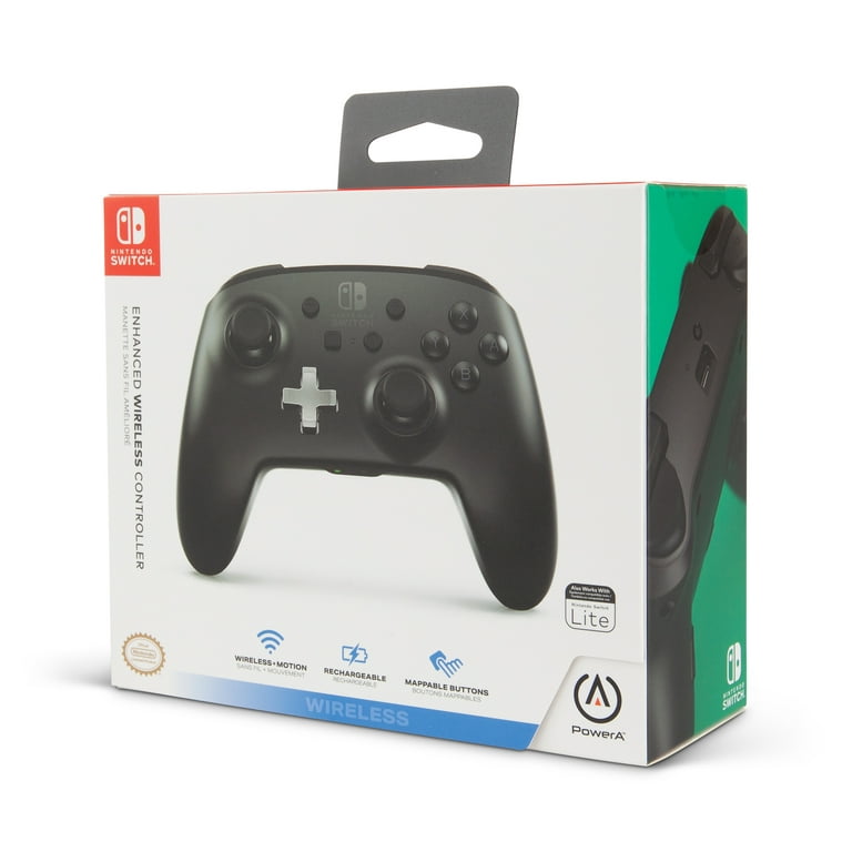 PowerA Enhanced Wireless Controller for Nintendo Switch - Black