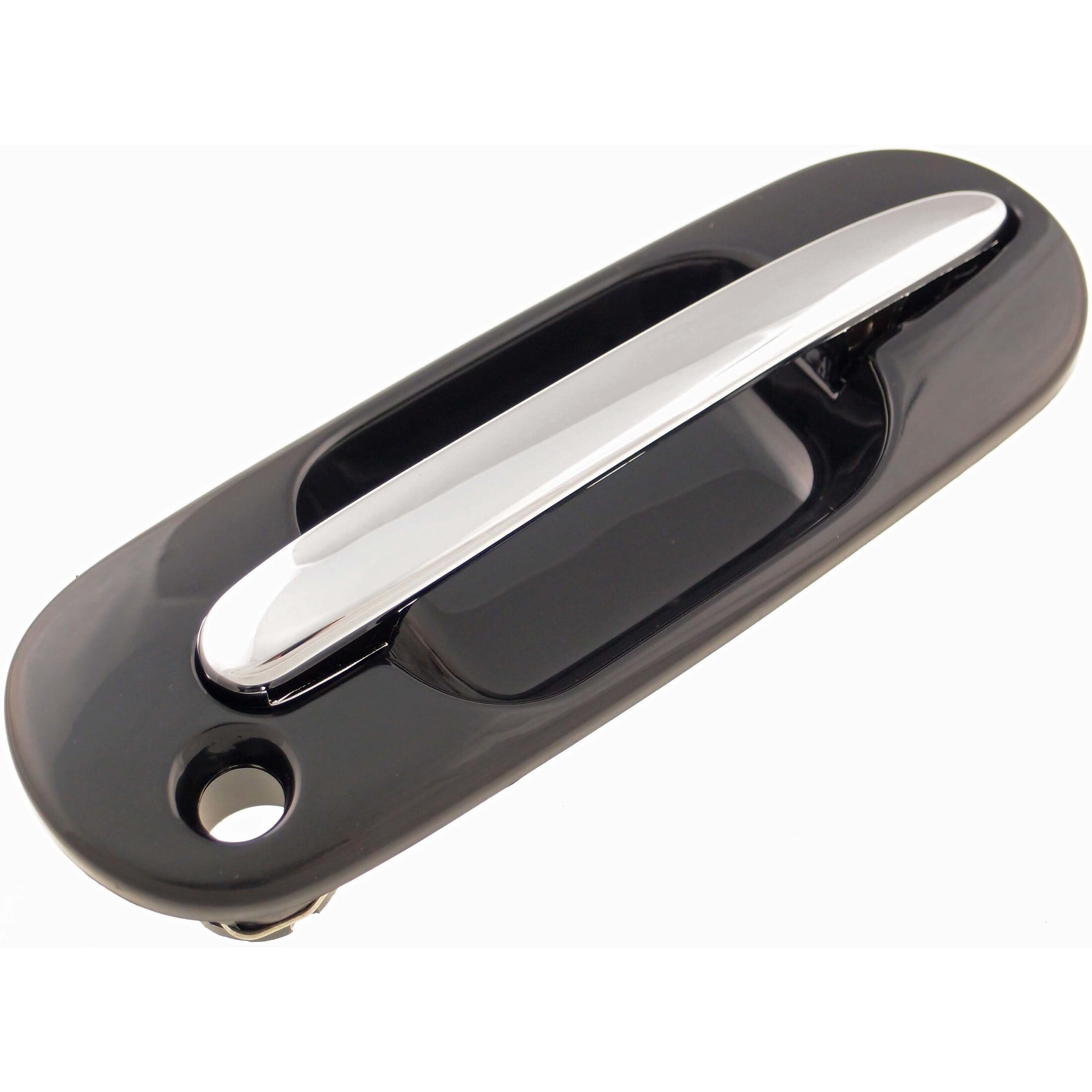 Dorman 92760 Front Passenger Side Exterior Door Handle for Specific Honda Models, Chrome Lever and Black Housing