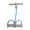 blue, variant on Four-Tube Pedal Tensioner Resistance Bands Set with Foam Handles for Full Body Workout at Home or Travel