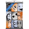 thumbnail image 3 of Disney Tim Burton's The Nightmare Before Christmas - Anniversary Wall Poster with Wooden Magnetic Frame, 22.375" x 34", 3 of 3