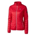 thumbnail image 2 of Women's Cutter & Buck Red San Diego State Aztecs Rainier Eco Insulated Puffer Full-Zip Jacket, 2 of 3
