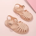 thumbnail image 5 of Girls Sandals 2023 New Non Slip Outdoor Closed Toe Beach Shoes For Toddler Kids Children, Spring And Summer, 5 of 5
