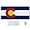 Colorado Flag, variant on Extra Large Desk Mat, Flowers Desk Mat, Desk Mat Colorful, Cute Desk Mat, Desk Pad Cute, Desk Mat Extra Large, Large Mouse Pad, Full Desk XXL Extended Gaming Mouse Pad 35.5" X 15.7"