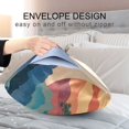 thumbnail image 4 of Yayeee Pillowcase Queen Size Set of 2 Satin Wrinkle Resistant Pillow Case, Pine Tree at Dawn, 4 of 7