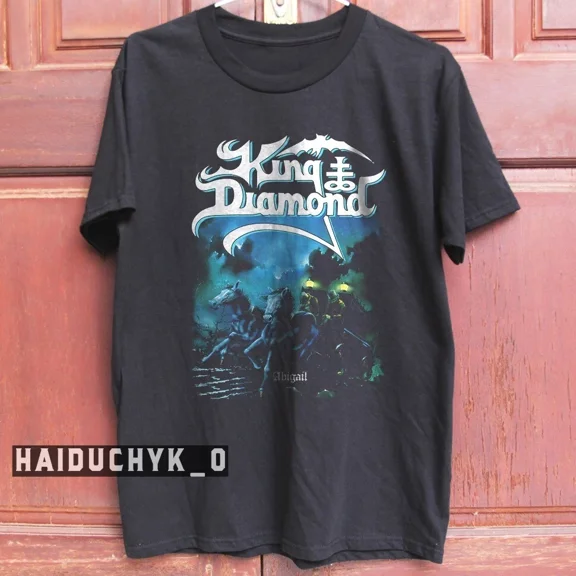 RARE King Diamond 'Abigail' Unisex Black T-shirt Size S-5XL