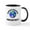 White/Black Inside, variant on CafePress - World's Okayest Architect Mugs - 11 oz Ceramic Mug - Novelty Coffee Tea Cup