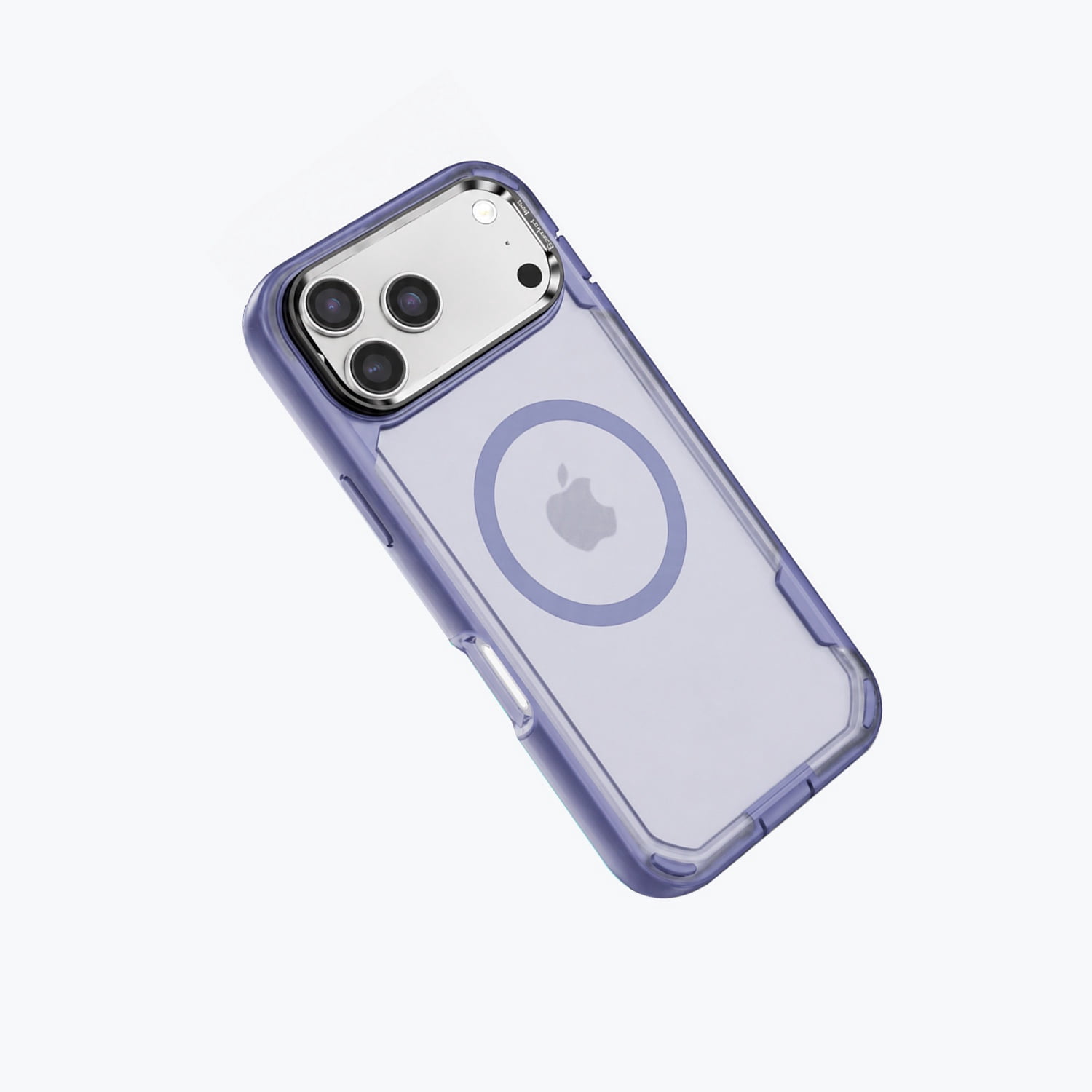 MagSafe Compatible Armor Case with Camera Bracket Stand for iPhone 17 Pro Max - Light Purple