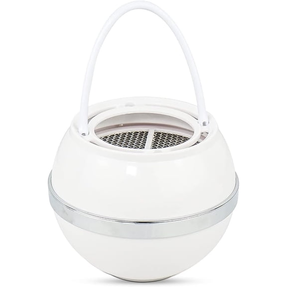 Crystal Quest Bath Ball Filter White, Single, New Condition, Size 5" x 5"