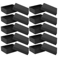 thumbnail image 6 of Jiyike 10PCS Simple Jewelry Wrapping Boxes Kraft Paper Jewelry Boxes with Sponge(Black), 6 of 10