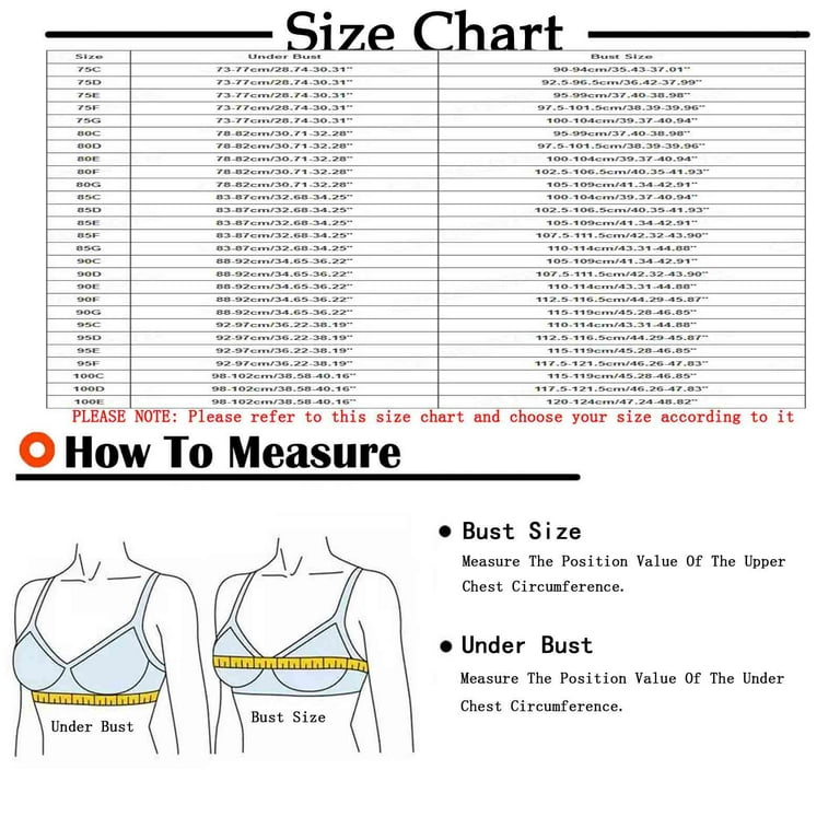 JSGEK Regular Fit Breathable Plunge Sexy Soft Underwire Comfort Lightly  Lined Bra for Women Plus Size Bra Black 75F Bra for Ladies