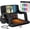 Black, variant on Heated Massage Reclining Stadium Seat for Bleachers with Back Support 6 Reclining Positions Waterproof 600D Polyester Portable Outdoor Chair with Pockets for Sports Camping