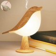 thumbnail image 1 of Rechargeable LED Bedside Lamp, Touch Dimmable Bird Design Table Lamp with Aroma Diffuser for Home & Outdoor Use, 1 of 5