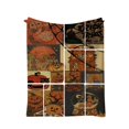 thumbnail image 2 of Halloween Throw Blanket Gifts for Adults Kids, Patchwork Pattern Soft Flannel Blankets for Bed Couch - 50"×60", 2 of 8