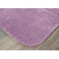 thumbnail image 4 of Garland Rug DEC-2260-09 Traditional 22 in. x 60 in. Plush Washable Nylon Rug Purple, 4 of 5