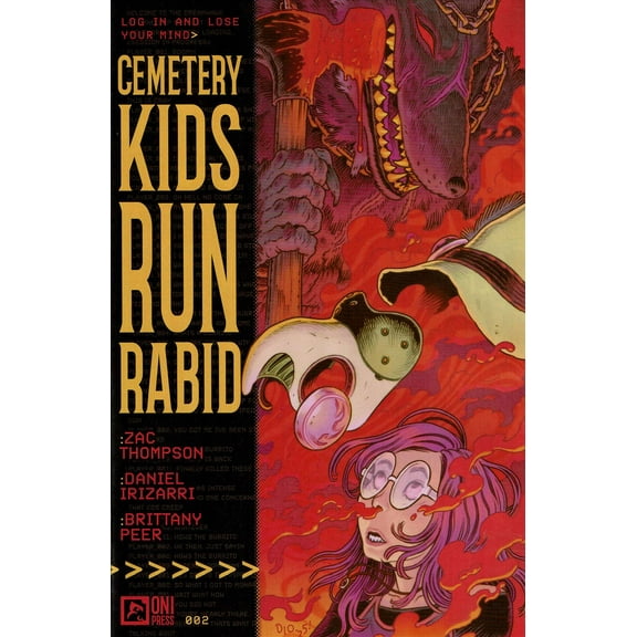 Cemetery Kids Run Rabid #2A VF ; Oni Comic Book