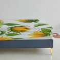thumbnail image 5 of 2/3pcs Sunflower Fitted Sheet Set Children Adult Soft Cozy Bedding Set with Pillowcase,Queen (60"x80"), 5 of 5