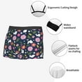 thumbnail image 6 of Bingfone Floral Rabbit Men's Underwear - Casual Stretch Boxer Briefs-XX-Large, 6 of 7