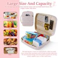 thumbnail image 6 of Tzdxfgl Insulated Lunch Box for Women, 5.5L Large Capacity Reusable Cooler Lunch Bag, Pink Floral, 6 of 11