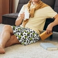 thumbnail image 4 of Wukai Soccer and Football Men’s Short Pajama Pants With Pockets Soft Sleep Pj Shorts for Men-Large, 4 of 6