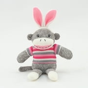 Easter Sock Monkey with Bunny Ears