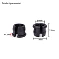 thumbnail image 3 of Yesfashion 8 Pcs Mtb Road Bike Schrader Valve Rim Convert To Presta Valve Inner Tube Adapter Rubber Plug, 3 of 8