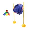 thumbnail image 3 of Juego de lanzamiento de bolsas de frijoles para niños con 6 bolas portátiles reutilizables sólidos multi function sport cornhole juego niños niños Azul, 3 of 8