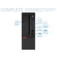 thumbnail image 3 of Lenovo ThinkCentre M720s Desktop, Intel Core i3-9100 Upto 4.2GHz, 16GB RAM, 512GB SSD, DVDRW, VGA, DisplayPort, Windows 10 Pro, 3 of 6