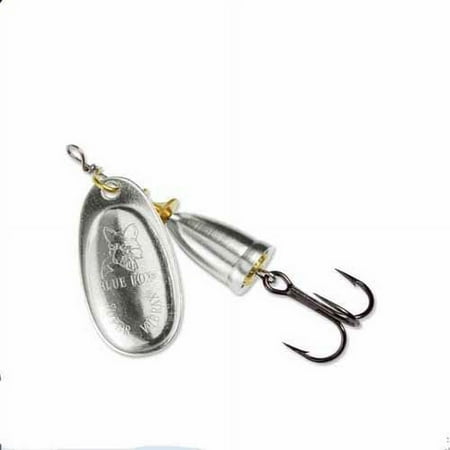 UPC: 0027752604102 | Blue Fox Classic Vibrax Size 4 Inline Spinner 3/8 oz Silver/Silver