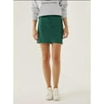 thumbnail image 2 of Satin Solid Mini Skirt, 2 of 5
