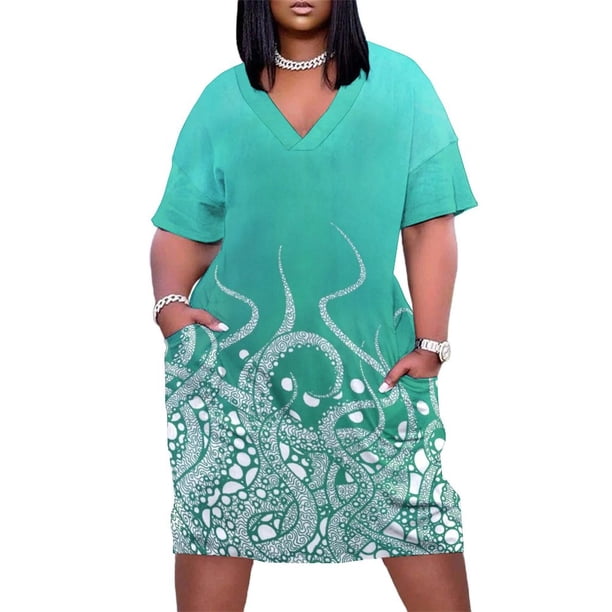 Vestido holgado con bolsillos para mujer ropa de graduación para ocasis especiales ropa de playa para verano
