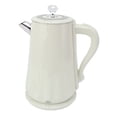 thumbnail image 1 of 2000W Electric Kettle 2L Stainless Steel Electric Tea Kettle Coffeepot with Fast Heating Auto Shut Off Boil Dry Protection UK Plug 220V Ivory White, 1 of 8