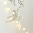 thumbnail image 4 of Luoshdecor Ballerina Dancer Hanging Christmas Ornaments,Pvc Glitter Angel Pendant for Christmas Tree, New Year, Birthday Parties, 4 of 6