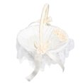 thumbnail image 4 of Cesta para niña, cesta de flores para boda, cesta de boda portátil, cesta de flores, los mejores materiales, 4 of 8