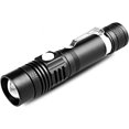 thumbnail image 2 of Linterna LED recargable, mini linterna antorcha, mini linterna impermeable para acampar, mini linterna para uso de emergencia al aire libre, linternas de alto lumen, 2 of 4