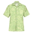 thumbnail image 4 of Hawaiian Shirt for Men Loose-Fit Short Sleeve Button Down Beach Casual Shirts, 4 of 4
