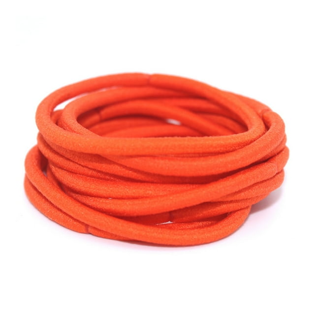 Qarigey 10 piezas de bandas para el cabello mixtas, tocados de estilo Simple elásticos, soporte de cola de caballo de alta elasticidad, accesorios de Type3 NO3 Qarigey AP011339-24B