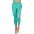 thumbnail image 2 of ToBeInStyle Women's Seamless Ankle Length Lightweight Stretch Leggings, 2 of 5