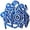 Blue, variant on DoxQcs 72Pcs Iron on Letters & Numbers Patches, Embroidered Alphabet A-Z & 0-9 Applique for Clothes Jeans Hats DIY Crafts