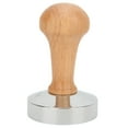 thumbnail image 2 of Coffee Machine Accessories,57.5mm Stainless Steel Base Handle Coffee Tamper Coffee Pressing Tool Solid Performance, 2 of 8
