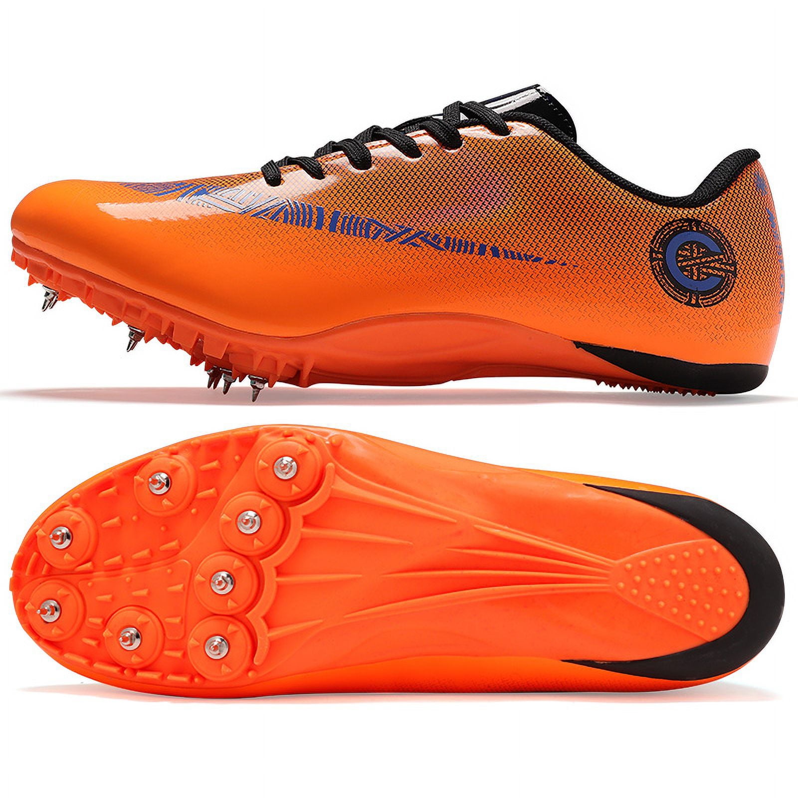 Men's Women's Track and Field Shoes Racing Jumping Sprint Sneakers Professional Running Spikes Athletic Shoes