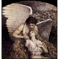 thumbnail image 2 of CafePress - Angel - 10" Quartz Analog Battery-Powered Modern Wall Clock, Unique, 2 of 5