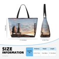 thumbnail image 4 of Easygdp Elephant Giraffe Bolsa de Viaje de Playa de Gran Capacidad, Bolsa Tote Perfecta para la Playa, Escapadas de Fin de Semana y Viajes, 4 of 7