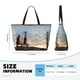 thumbnail image 4 of Fotbe Elephant Giraffe Bolsa de Viaje para Playa - Resistente al Agua, Bolsa Tote de Gran Capacidad y Ligera con 7 Bolsillos para Mujeres y Hombres, 4 of 7