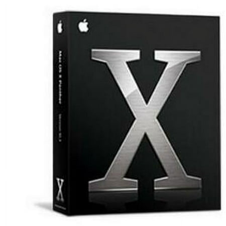 Apple Mac OS X Panther v.10.3 Complete Product, Complete Product, 1 User, Standard